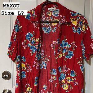 Vintage Floral Button Down